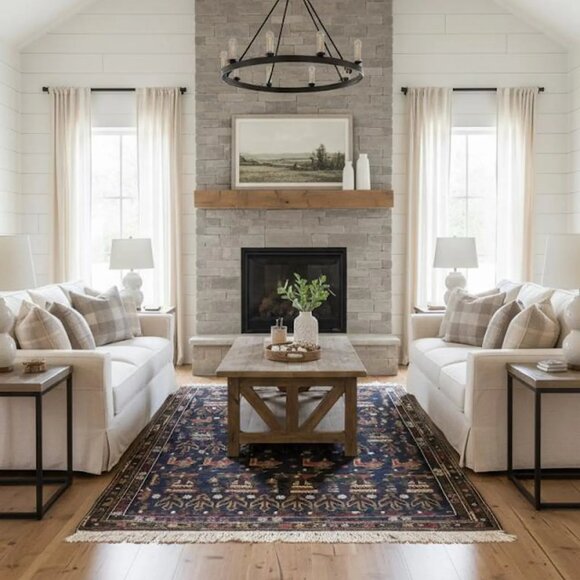 Handmade Other - Rare Vintage Afghan Rug - 6'1'' x 3'11''